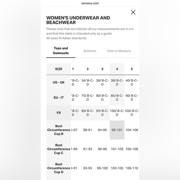 Brand new with tag Versace bra and underwear - Picture 8 of 10